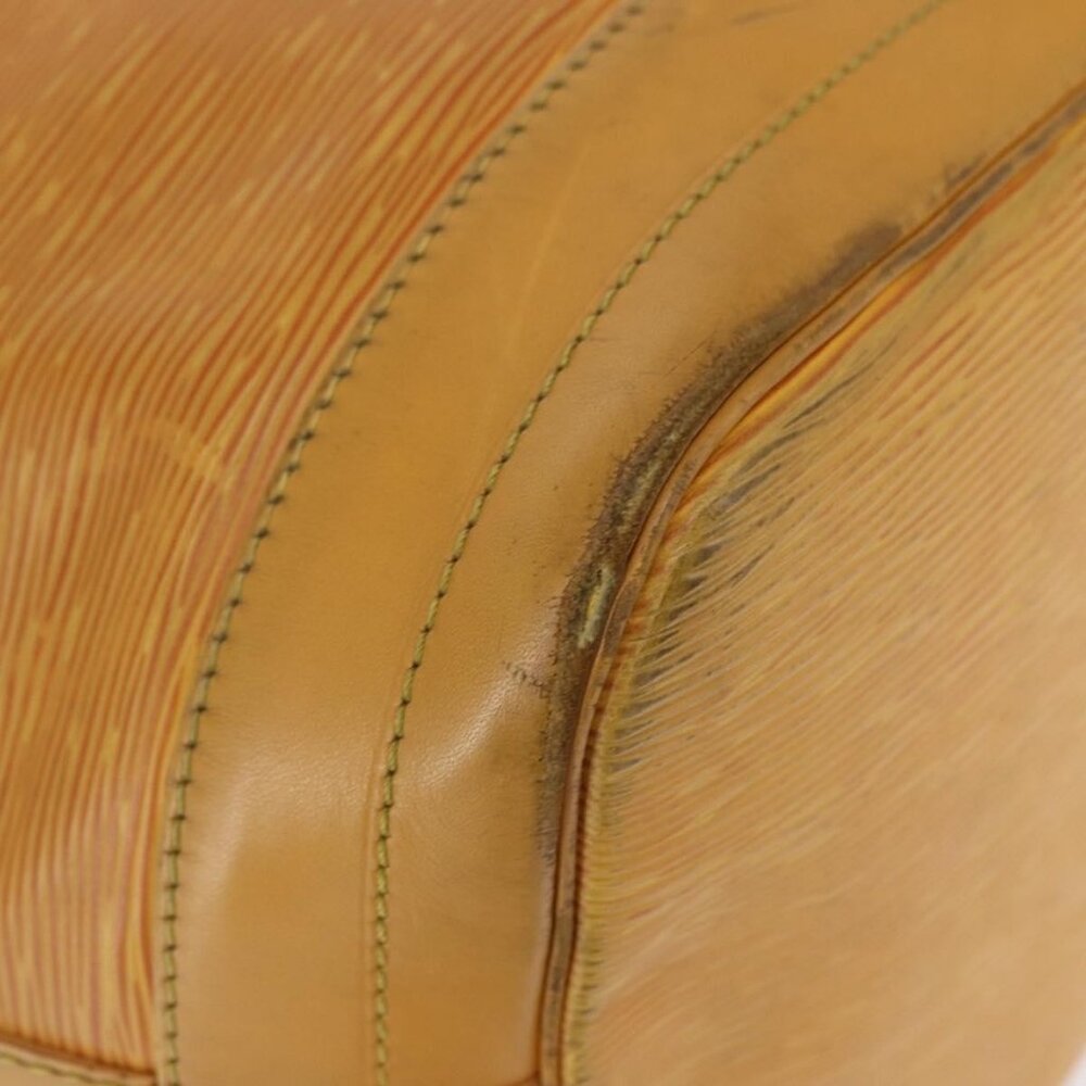 Authentic LOUIS VUITTON Epi Noe Shoulder Bag Tassili Yellow M44009 LV - Picture 7 of 16